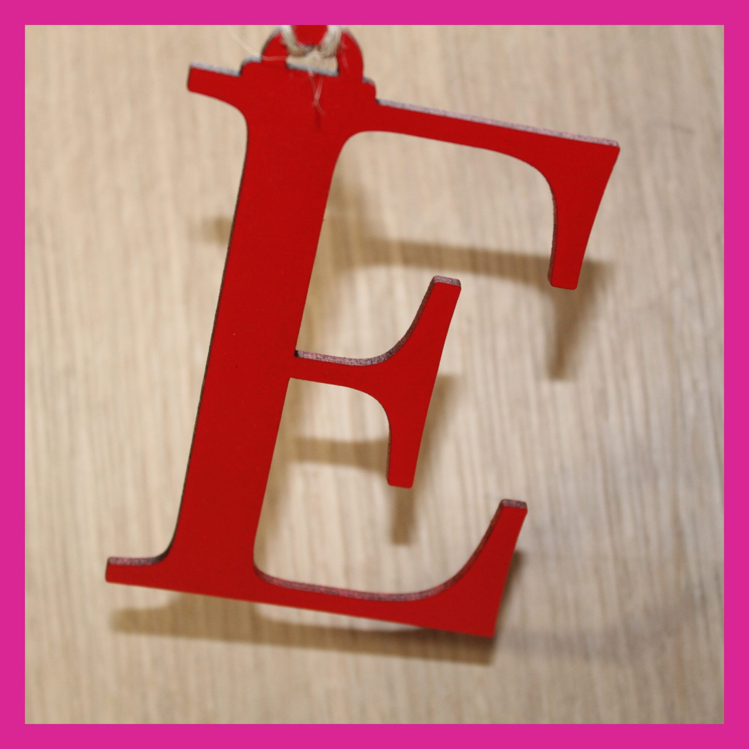 Personalised Simple Serif Initial Decoration - Choice of colours - Image 5